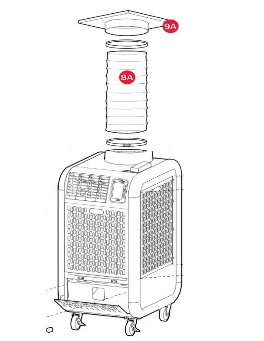 Rental store for AC UNIT - EXHAUST CEILING TILE in Sunnyvale CA