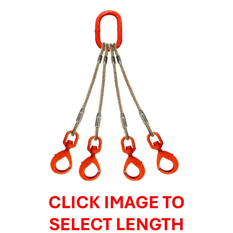 Rental store for LIFTING BRIDLE WIRE ROPE 4 LEG in Sunnyvale CA