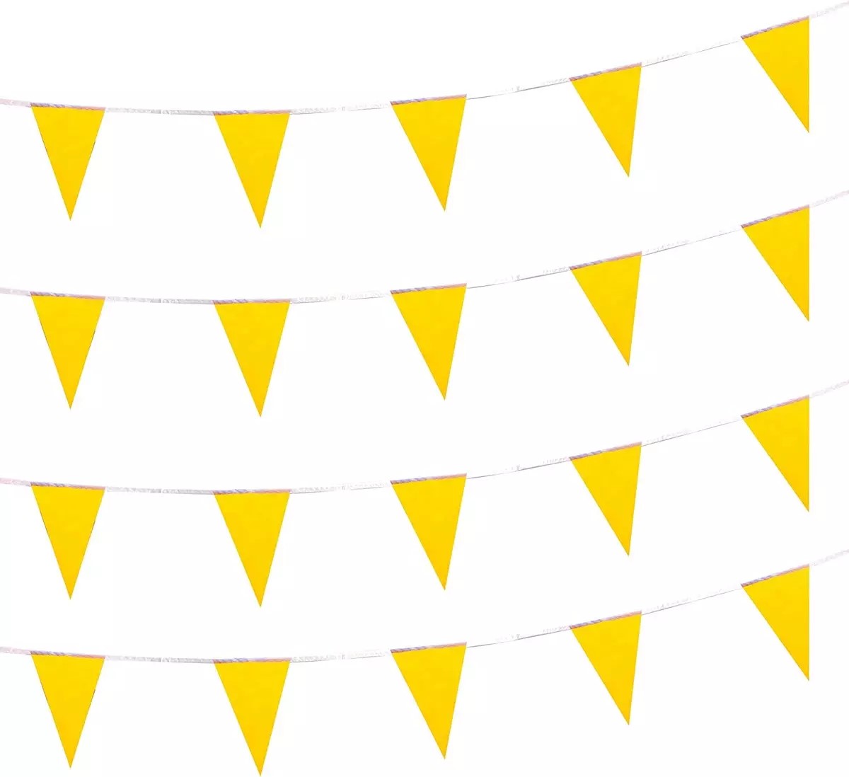 Rental store for PENNANT BANNER 105  YELLOW in Sunnyvale CA