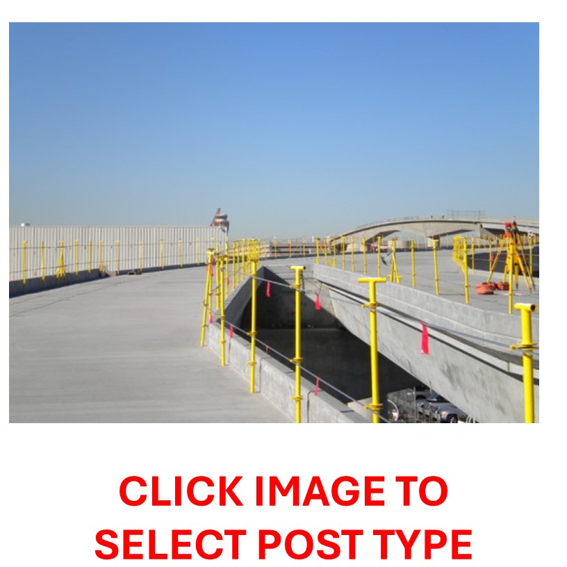 Rental store for SAFETY RAIL POST SYSTEM KIT in Sunnyvale CA