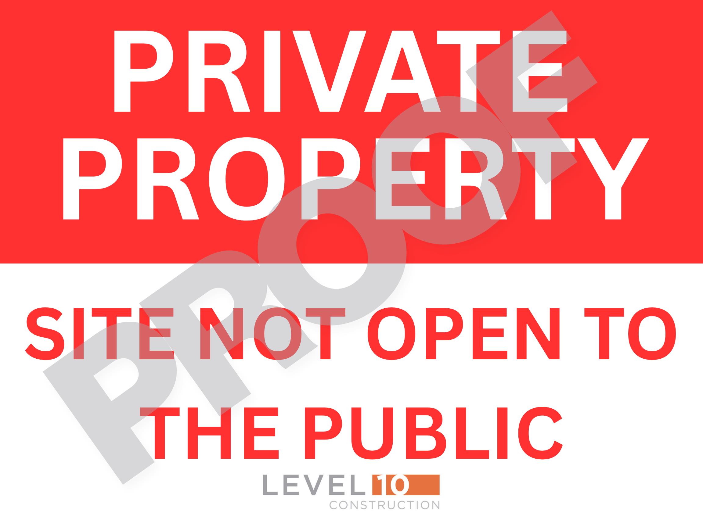 Rental store for SIGN PRIVATE PROPERTY - L10 STANDARD in Sunnyvale CA