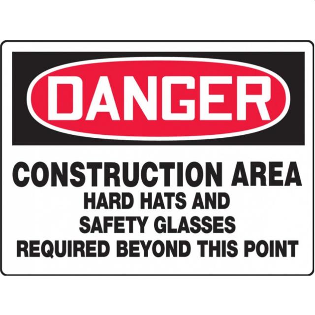 Rental store for SIGN HARD HAT SAFETY GLASSES REQ. SM in Sunnyvale CA