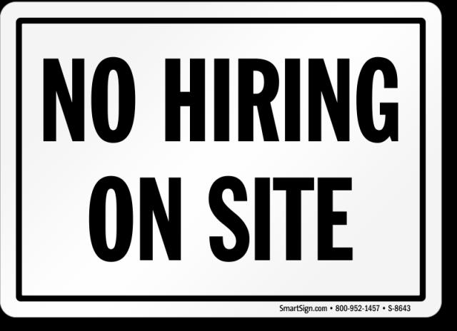 Rental store for SIGN NO HIRE in Sunnyvale CA