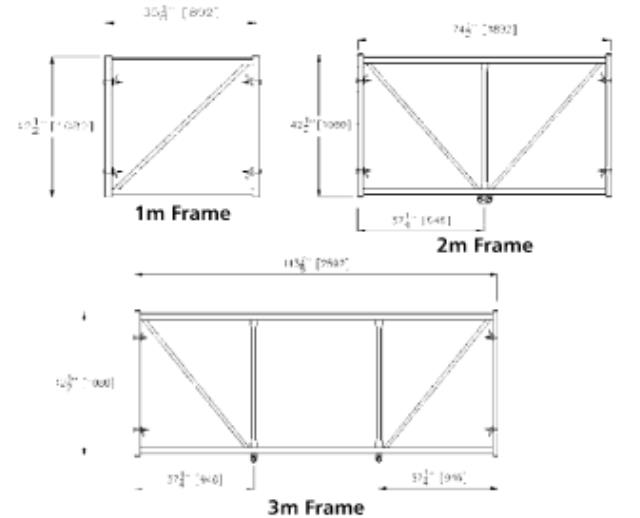 Rental store for SYMONS SHORFAST FRAME 3 3 in Sunnyvale CA