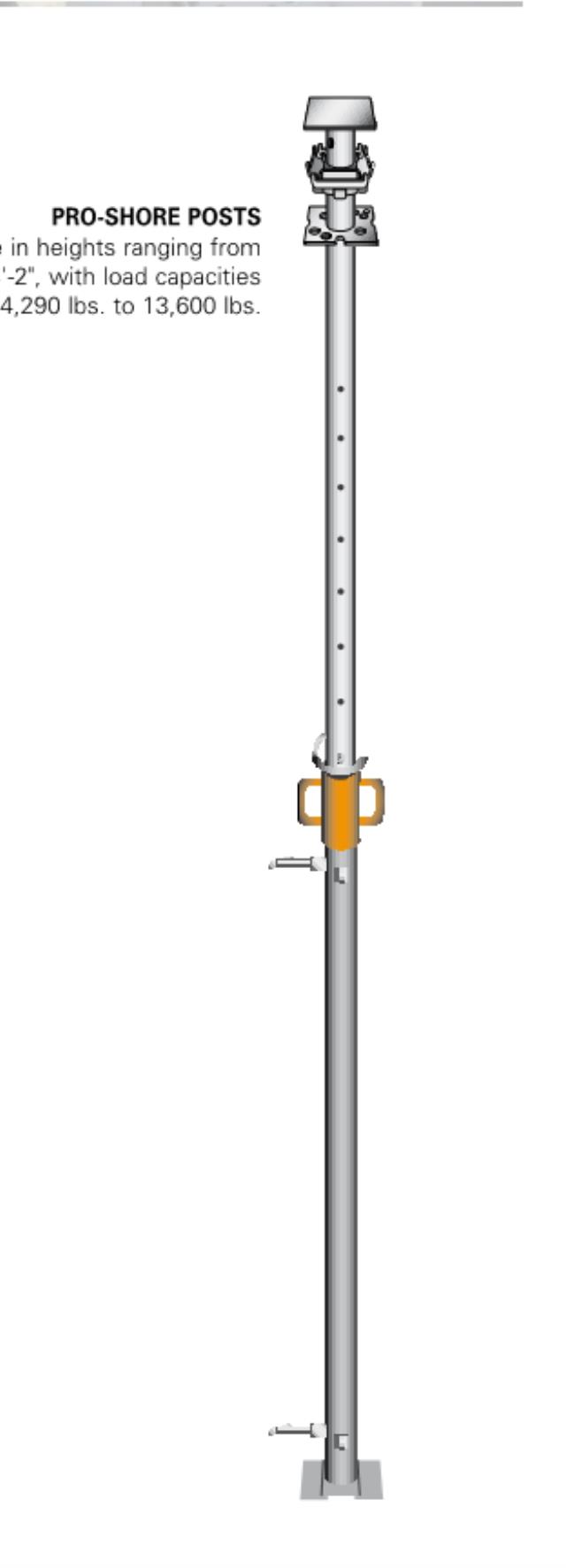 Rental store for PRO-SHORE  5 POST GALV. W ALUM SCREWJACK in Sunnyvale CA