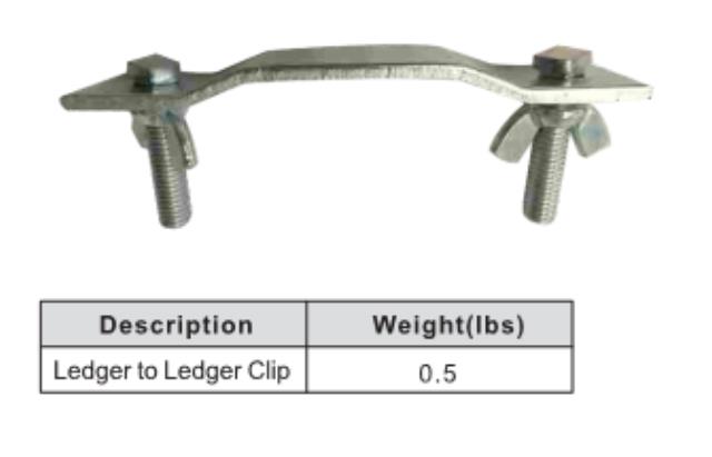 Rental store for PRO-SHORE LEDGER TO LEDGER CLIP in Sunnyvale CA