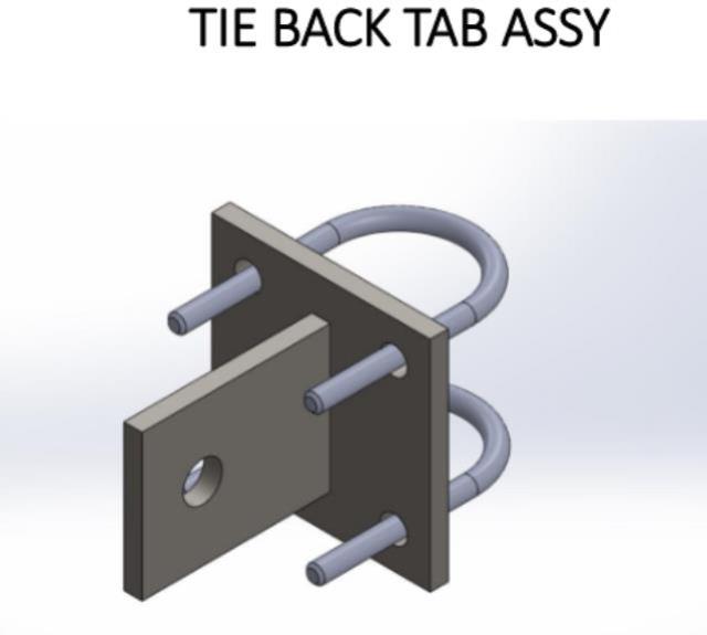 Rental store for WESTCO FRAME TIE-BACK TAB in Sunnyvale CA