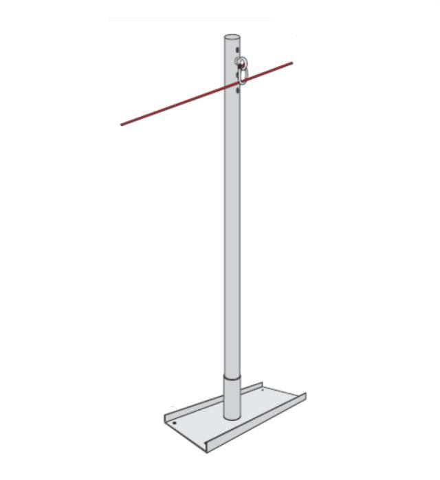 Rental store for SAFEWAZE SAFE LINK POLE 7 6 in Sunnyvale CA