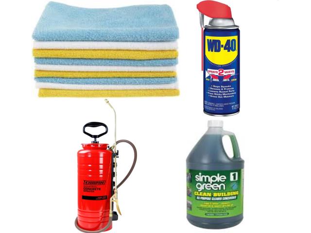 Rent Cleaning Chemicals & Tools Dusting